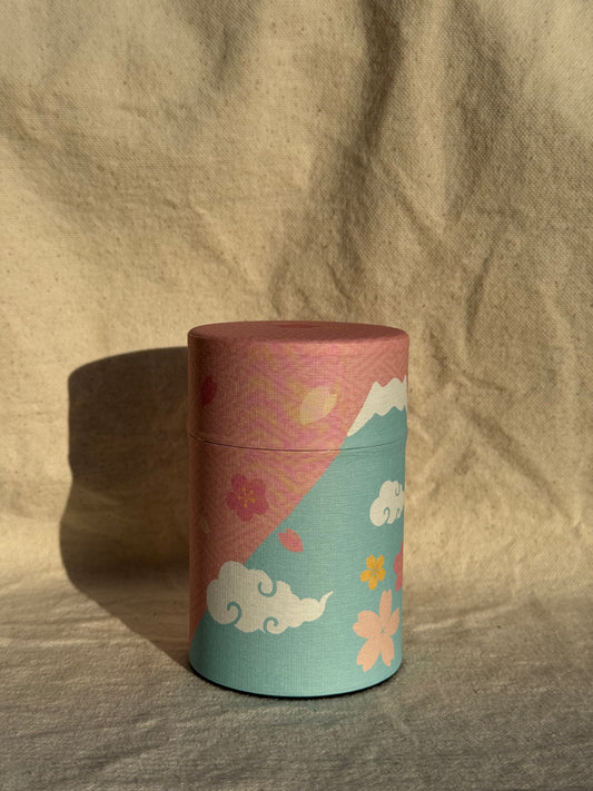 MATCHA CANISTER FUJI IN 4 SEASONS 🌸