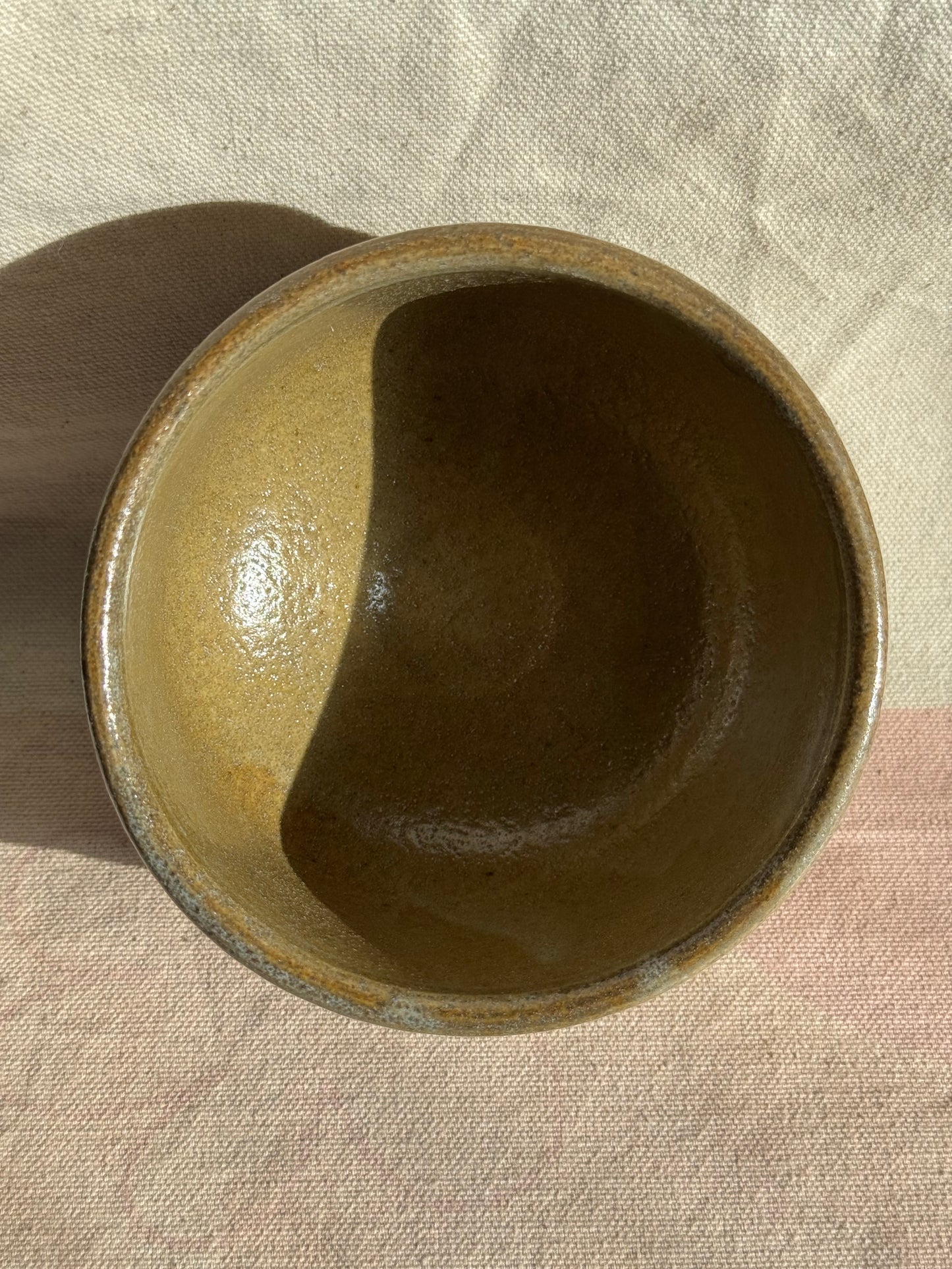 TEA BOWL MINO YAKI GREEN GLAZE 🌸