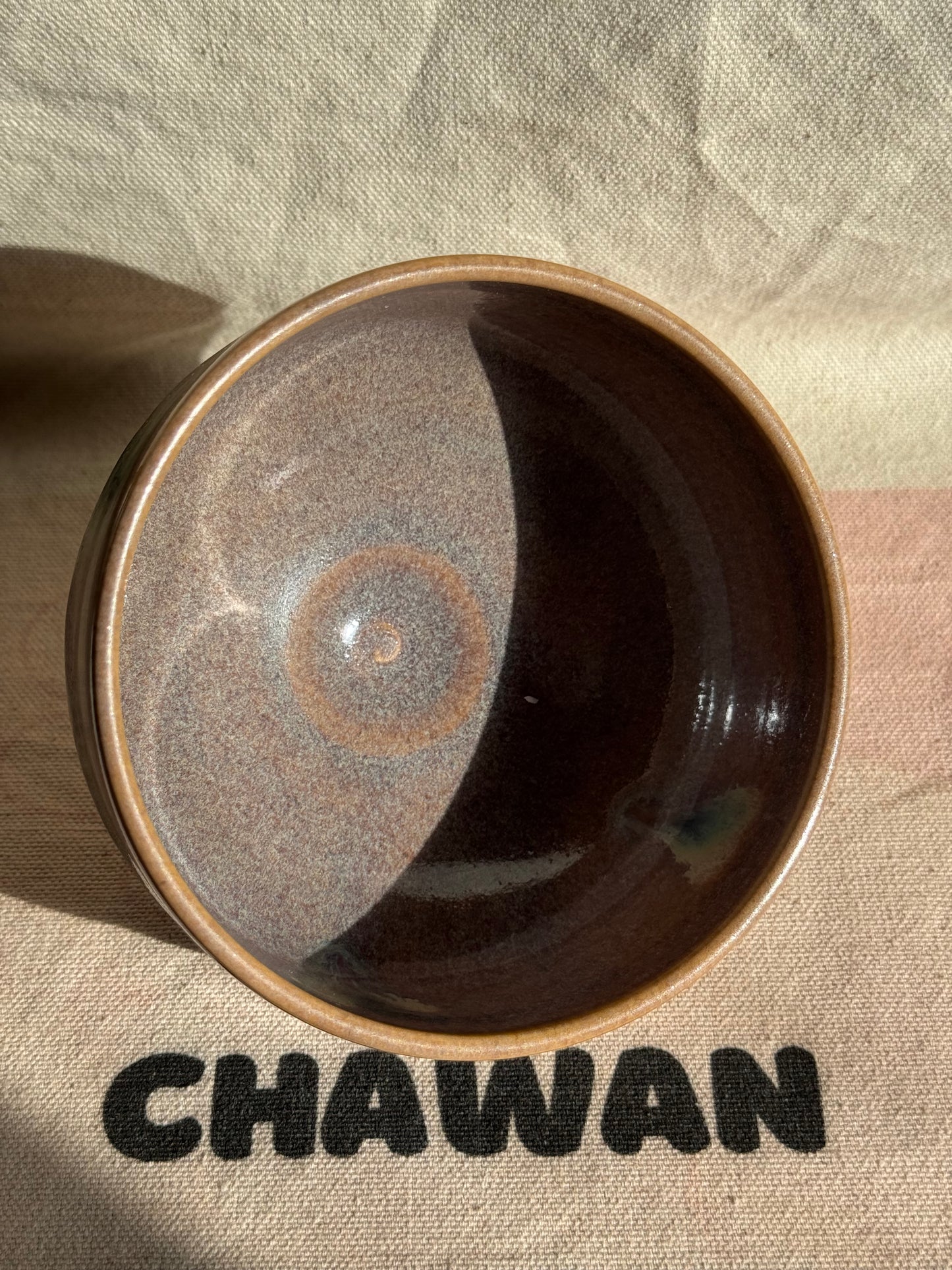 MATCHA TEA BOWL KYO YAKI PURPLE OMBRE 🌸