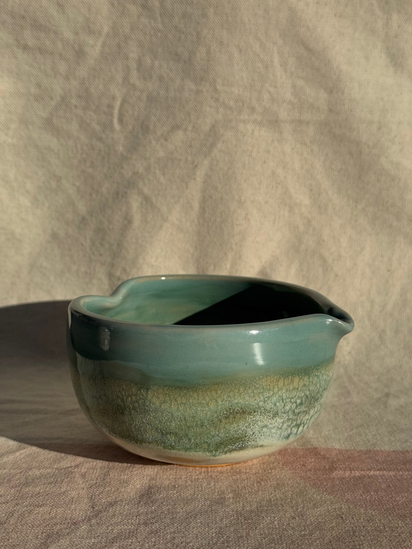 MATCHA BOWL CC FULL OF LOVE DRIPPING GREEN KATAKUCHI SET 🌸