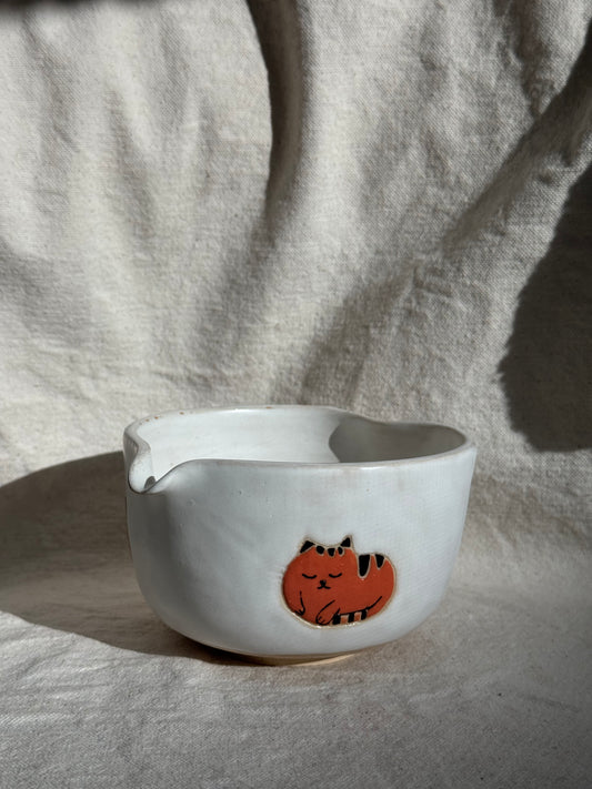 MATCHA BOWL CATS LOVER KATAKUCHI 🌸