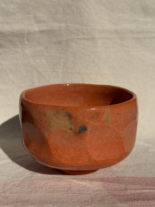 MATCHA TEA BOWL AKA RAKU FULLBOX 🌸